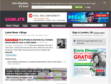 Tablet Screenshot of gigulate.com